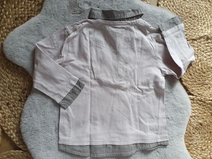 T.shirt manches longues beige Disney 3 ans - photo numéro 6
