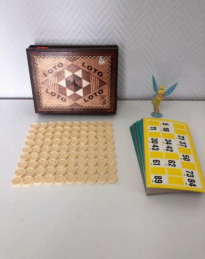 Jeu de loto vintage