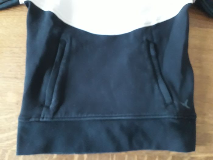 Sweat a capuche noir et rose 7 ans Decathlon - photo numéro 5