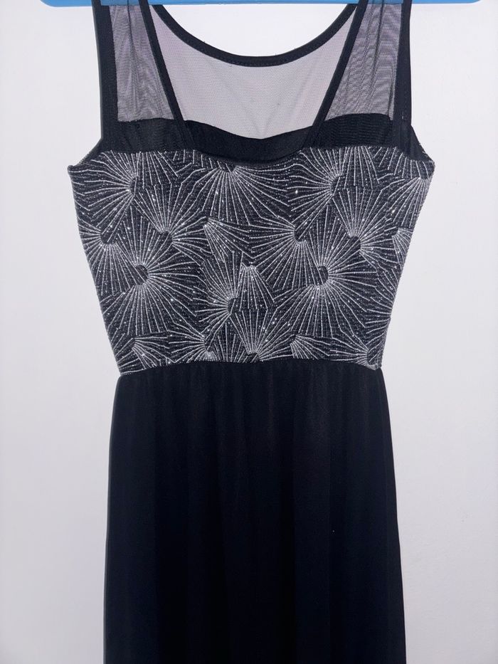 Magnifique robe longue noire élégante – Parfaite soirées / événements