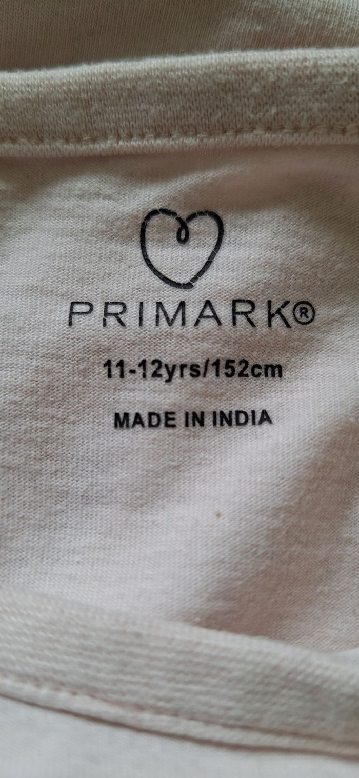 🌙 T-shirt manches longues Primark 'Dance to the Moon' - Rose pâle - photo numéro 3