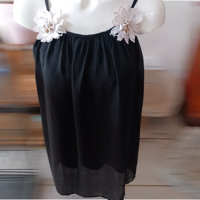 Tunique noire taille unique - photo numéro 3
