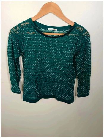 C18 blouse vert promod 36