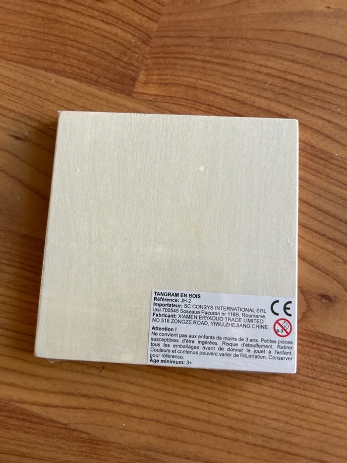 tangram en bois - photo numéro 2