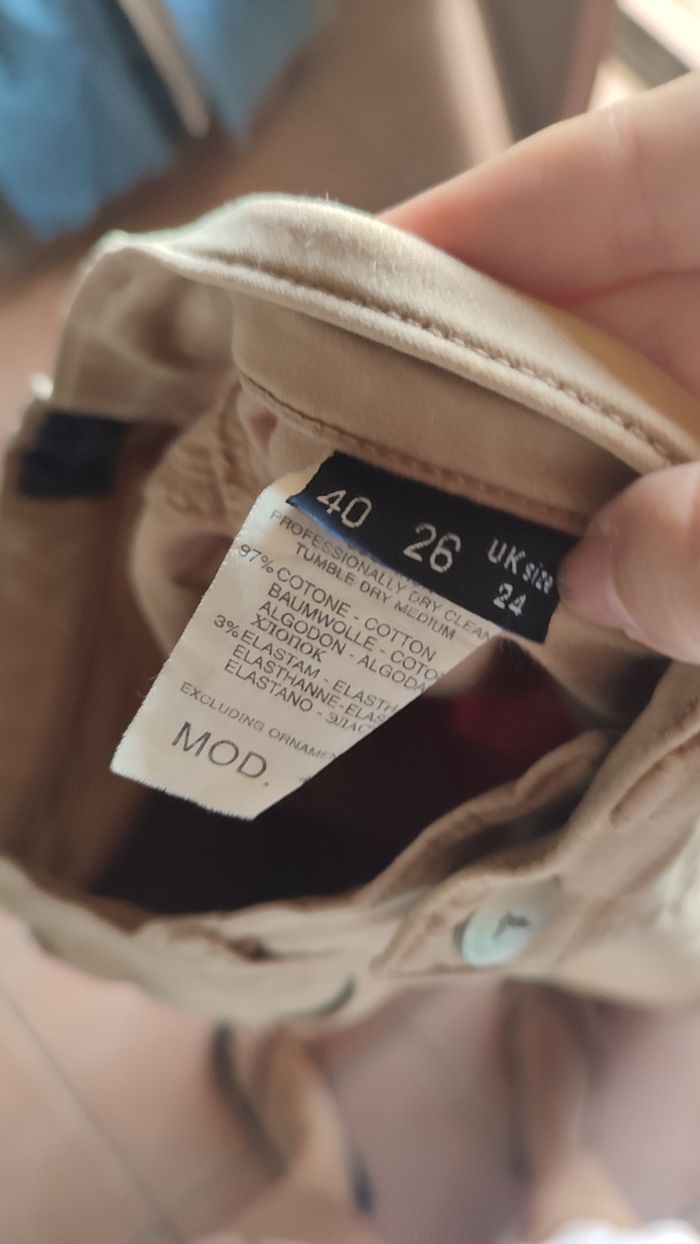 Jean Trussardi Camel taille 34 - photo numéro 3