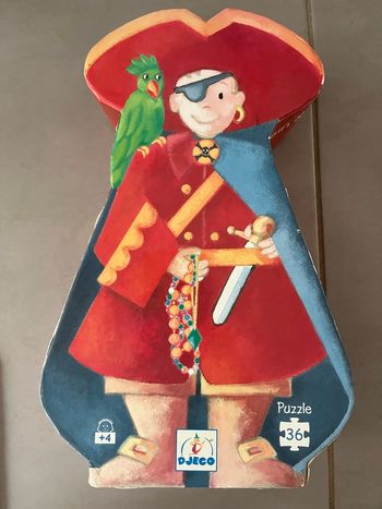 Puzzle Djeco Le pirate et son trésor