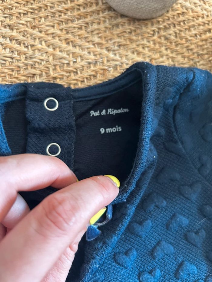 Robe motif cœurs 9 mois - photo numéro 2