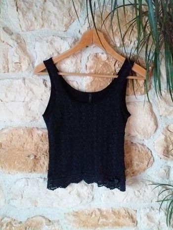 Debardeurs noir dentelle taille M