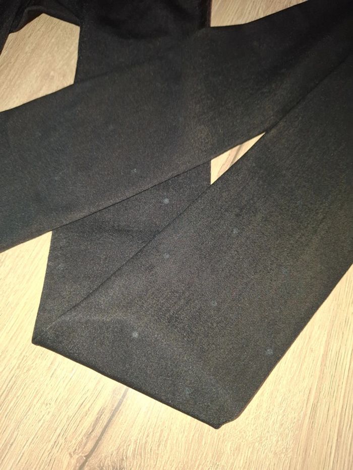 Collant mi saison noir avec point neuf - photo numéro 3