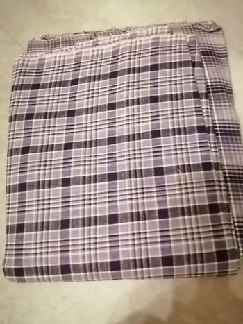 tissu à carreaux 167 x 1 m