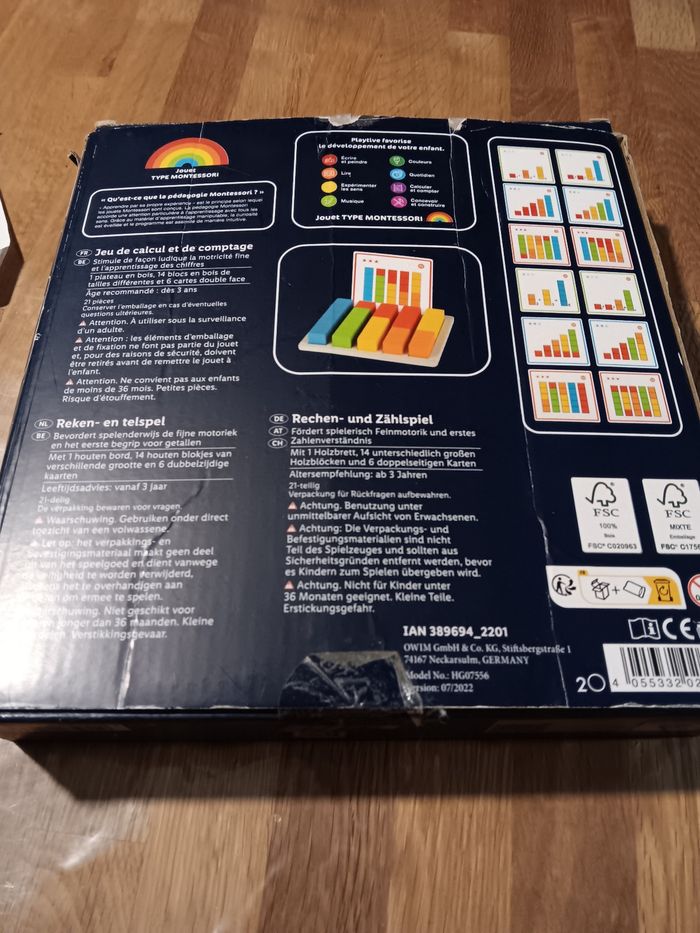 Jeu de calculet de comptage - photo numéro 7