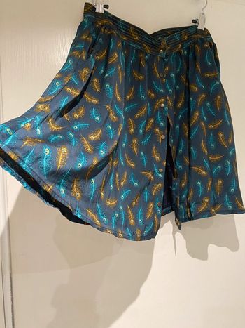 Jupe Patineuse style Karl, marc John, taille L turquoise, Marine bleu, jaune, rouge