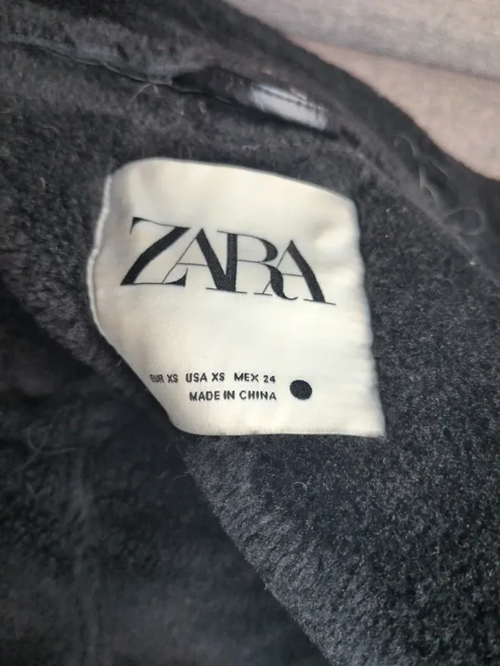 Veste ZARA style aviateur – Taille XS (convient XS-S) - photo numéro 7