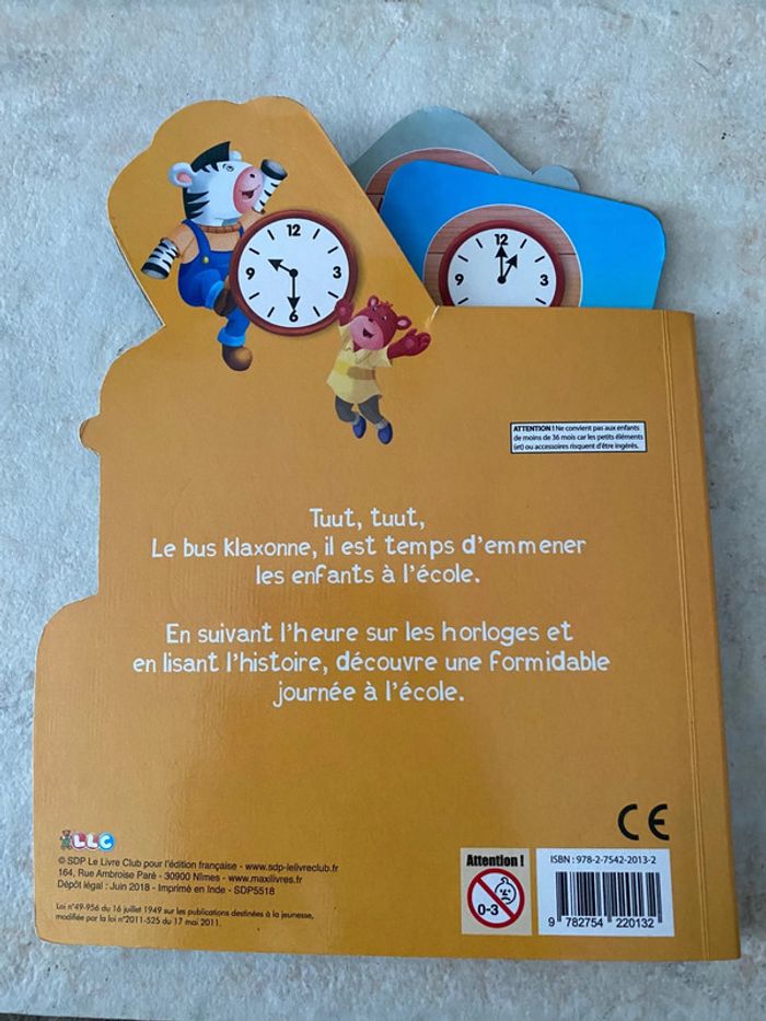 Livre je découvre les heures - photo numéro 2