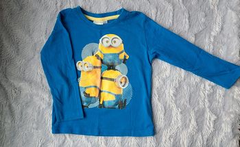 Haut manches longues Les minions 4ans