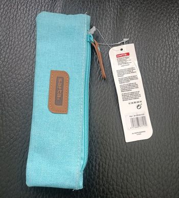 Petite trousse safta d'environ 20 X 6 cm