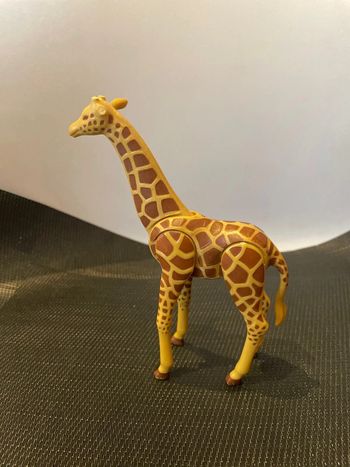 Playmobil figurine girafe adulte 1 oreille et cornes antennes Cassées animaux sauvages