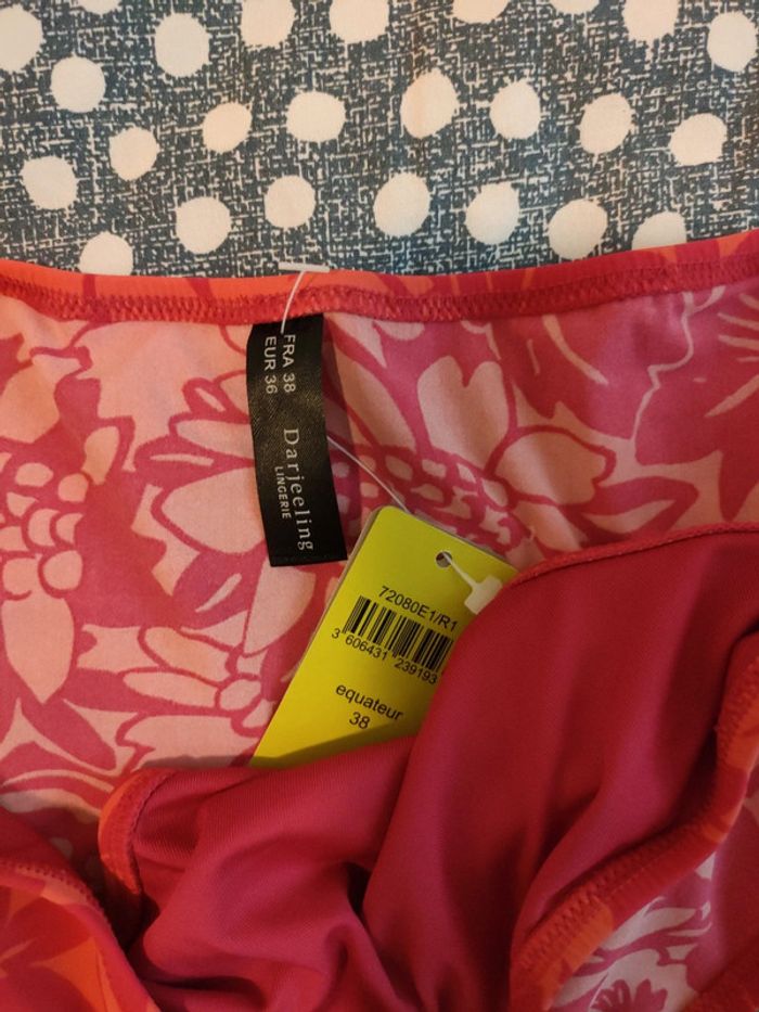 bikini maillot de bain rose  2 pieces Darjeeling 38 et 90C - photo numéro 2