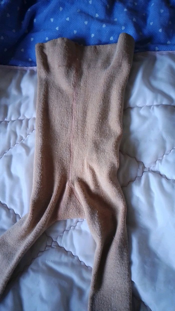 Collant beige/0rangé - photo numéro 4