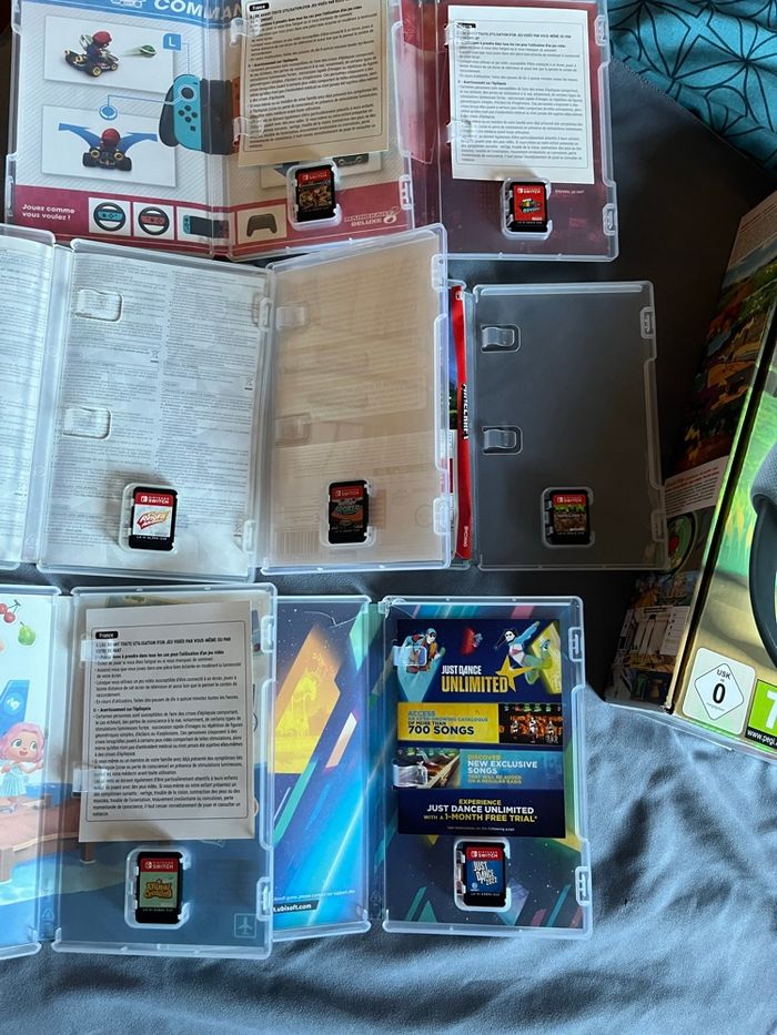 Console Nintendo switch + accessoires + jeux - photo numéro 5