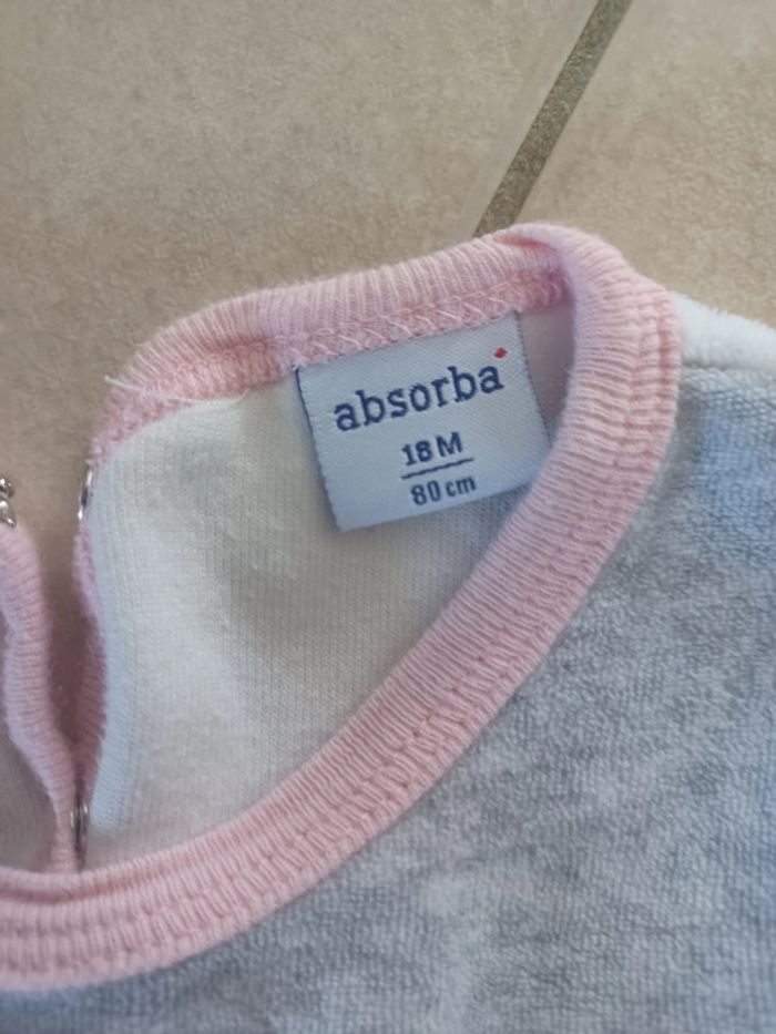 Pyjama 1 pièce Absorba 18 mois - photo numéro 2