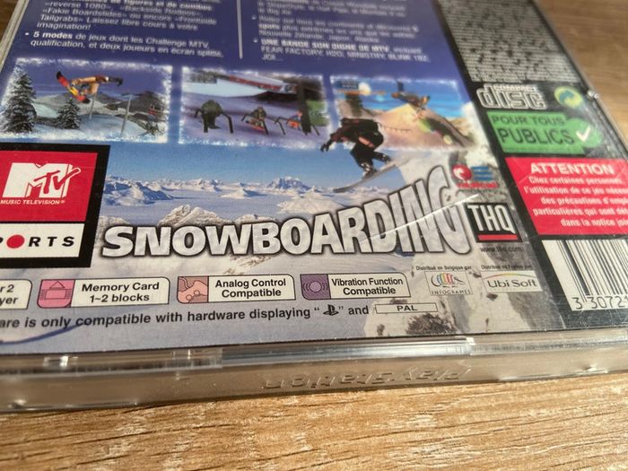 MTV sports snowboarding ps1 - photo numéro 5