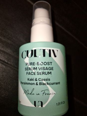 Sérum Visage CULTIV - Pure Boost (Kaki & Cassis) - Bio & Neuf
