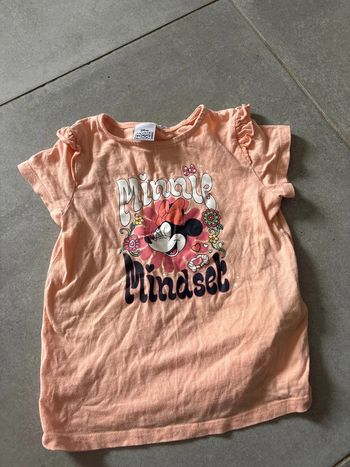 T-shirt corail Minnie