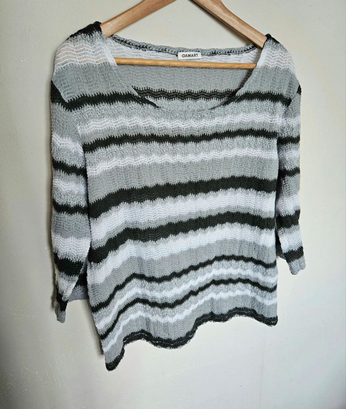 pull Damart taille 46/48