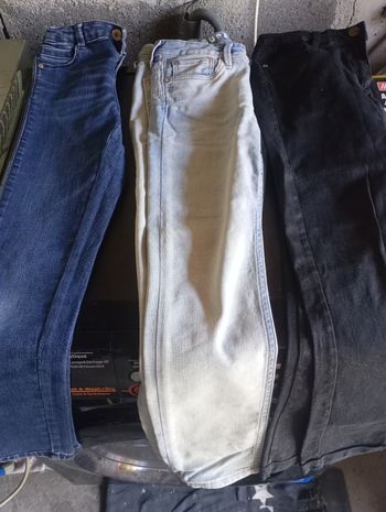 Lot pantalons fille