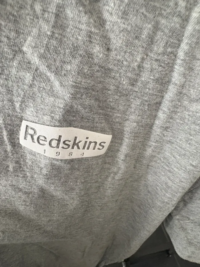 Tee-shirt Redskins Gris Taille L - photo numéro 3
