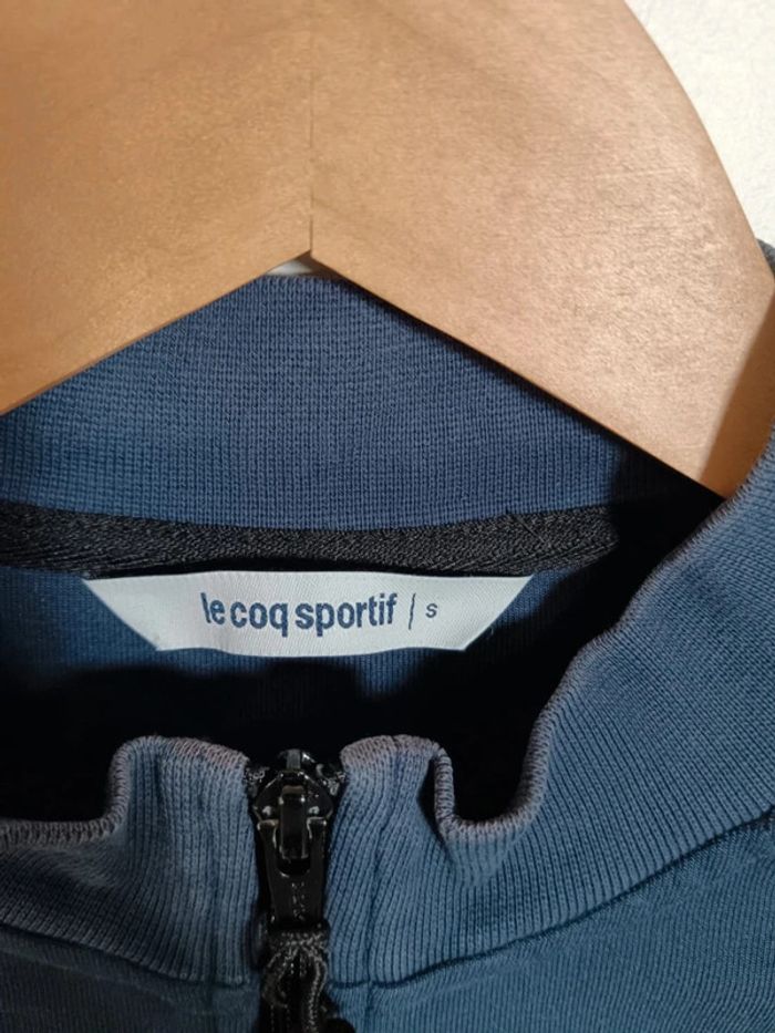 C18 veste marine le coq sportif S - photo numéro 3