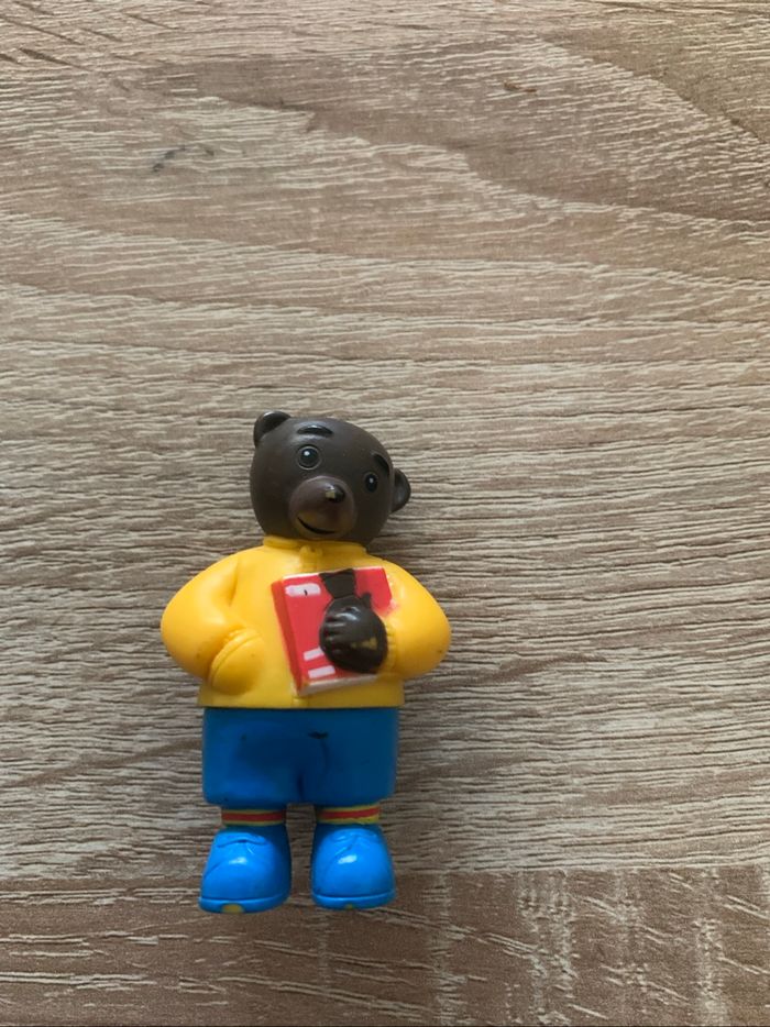 7 figurines petit ours brun  à l’école - photo numéro 8