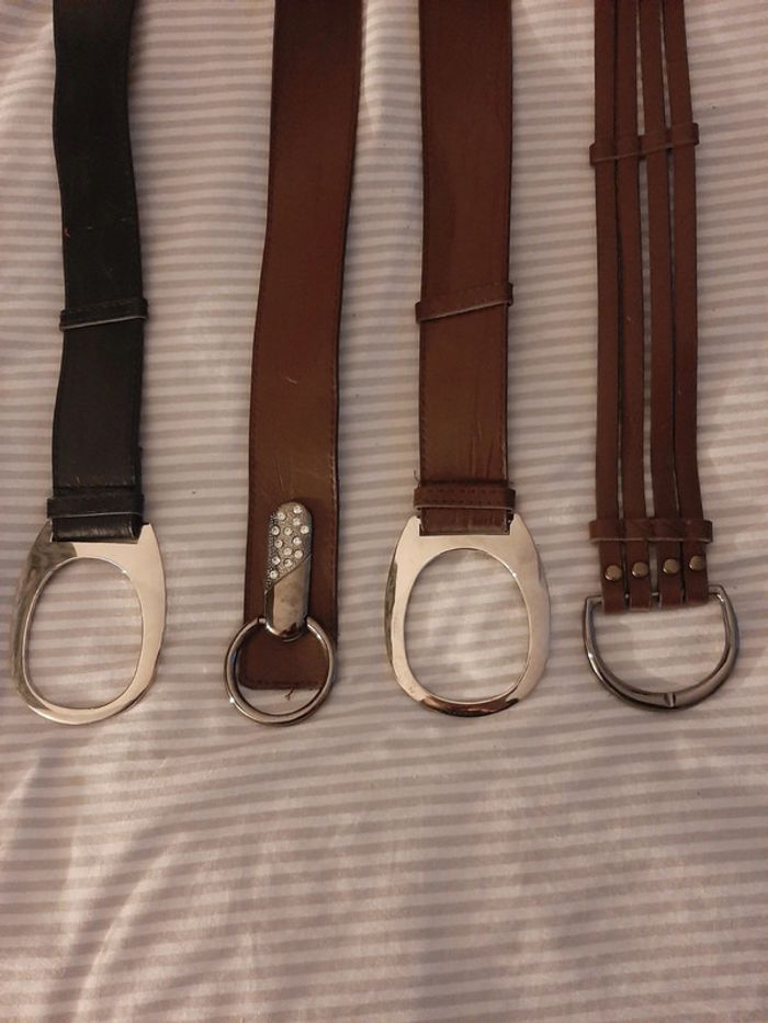 Lot de 4 ceintures - photo numéro 2