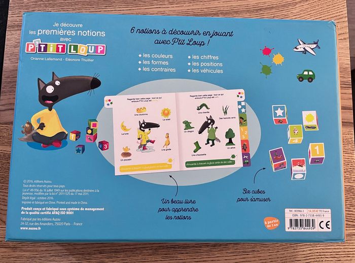 Coffret les premières notions p’tit loup - photo numéro 2