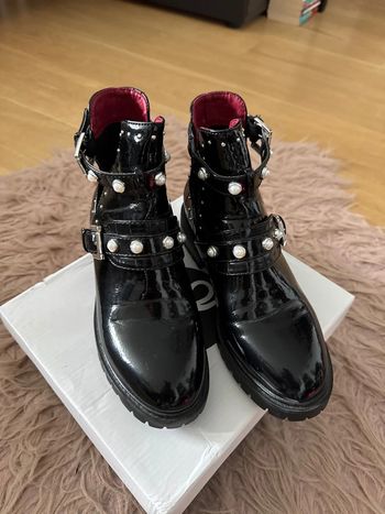 Bottines vernies