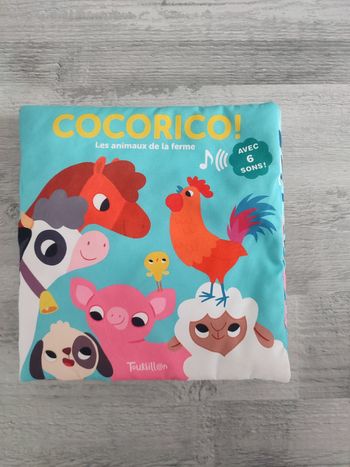 Livre tissu Cocorico