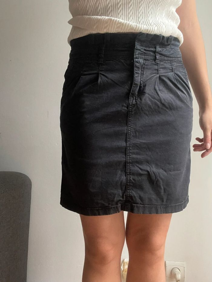 Mini jupe noire Camaïeu XS/34 - photo numéro 2
