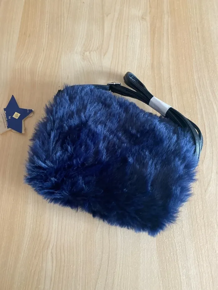 Sac à main fausse fourrure capsule Tex by DinoeLucia Neuf - photo numéro 3