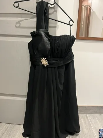 Robe bustier asymétrique