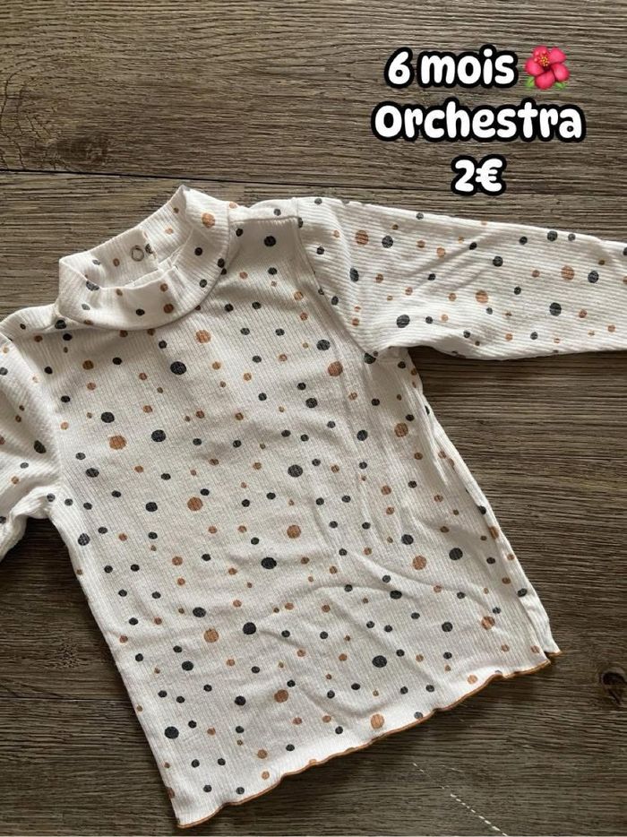 T-shirt 🌺 6 mois 🌺 Orchestra