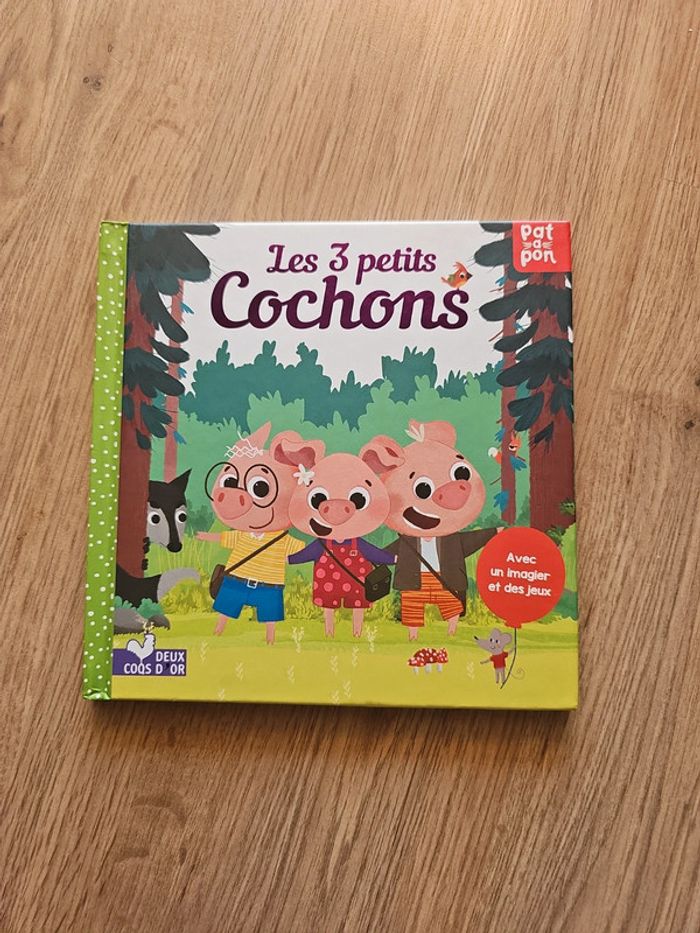 Livre : les 3 petits cochons
