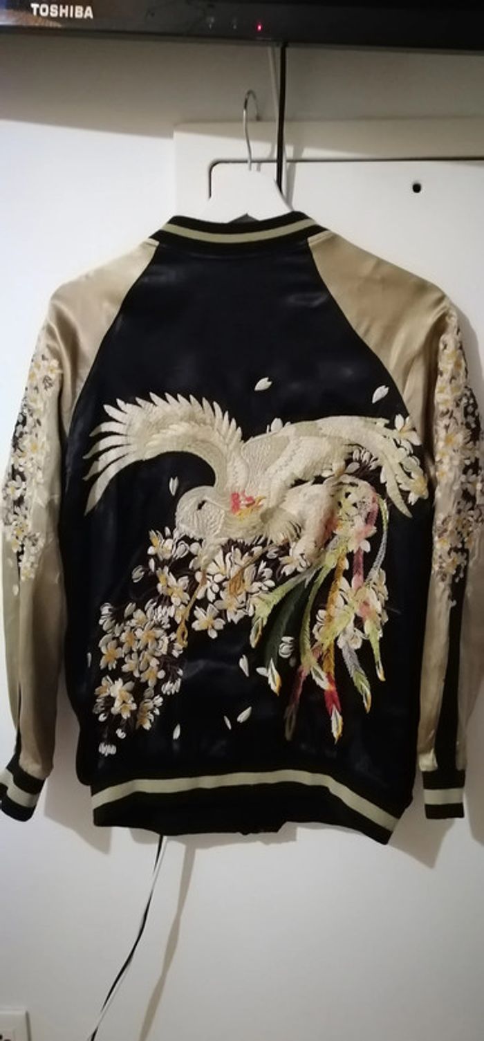 Veste Zara noir et or - photo numéro 4