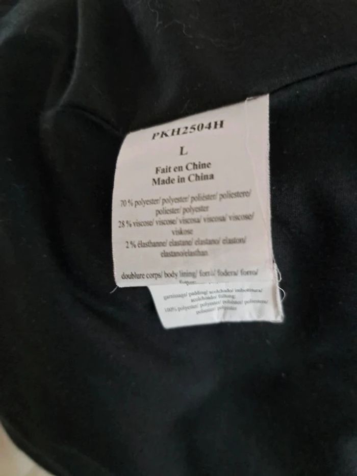 Blouson noir taille L - photo numéro 4