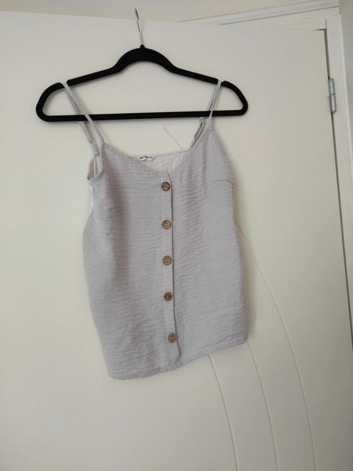 Débardeur blanc Cache Cache - photo numéro 2