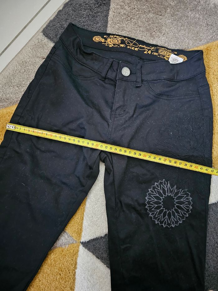 Pantalon noir Desigual taille 24 - photo numéro 6