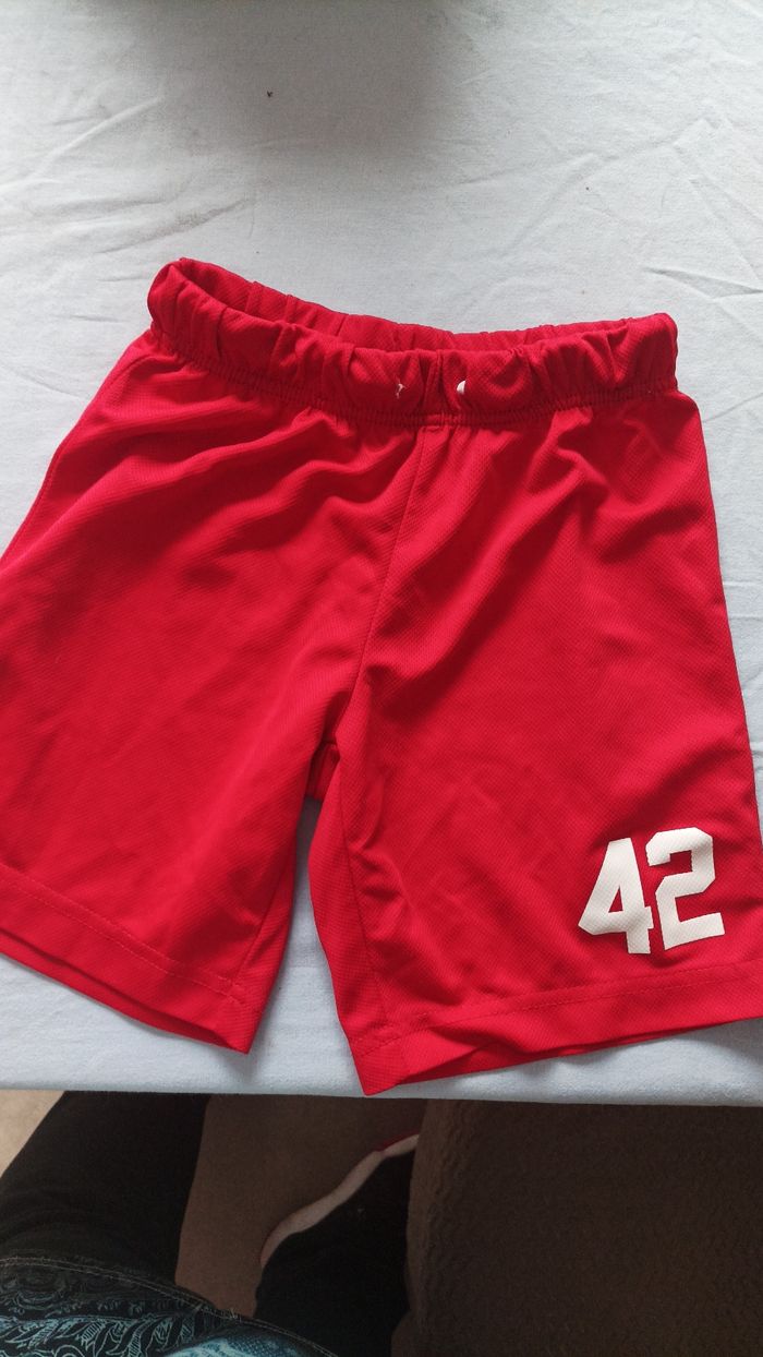 Short de foot 5-6 ans t