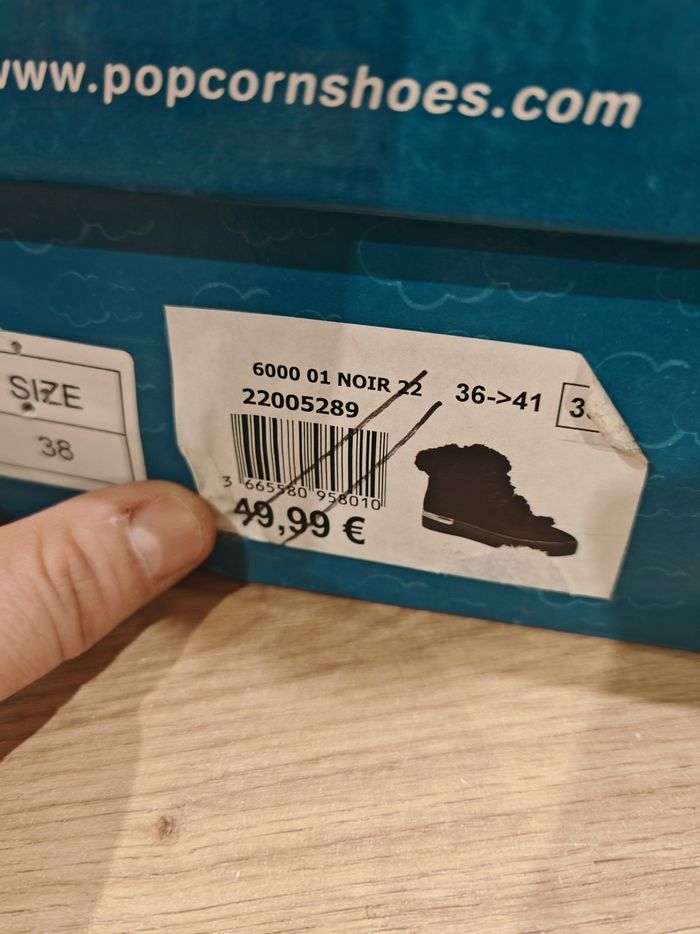 Chaussures femme, taille 38, Pop corm - photo numéro 9