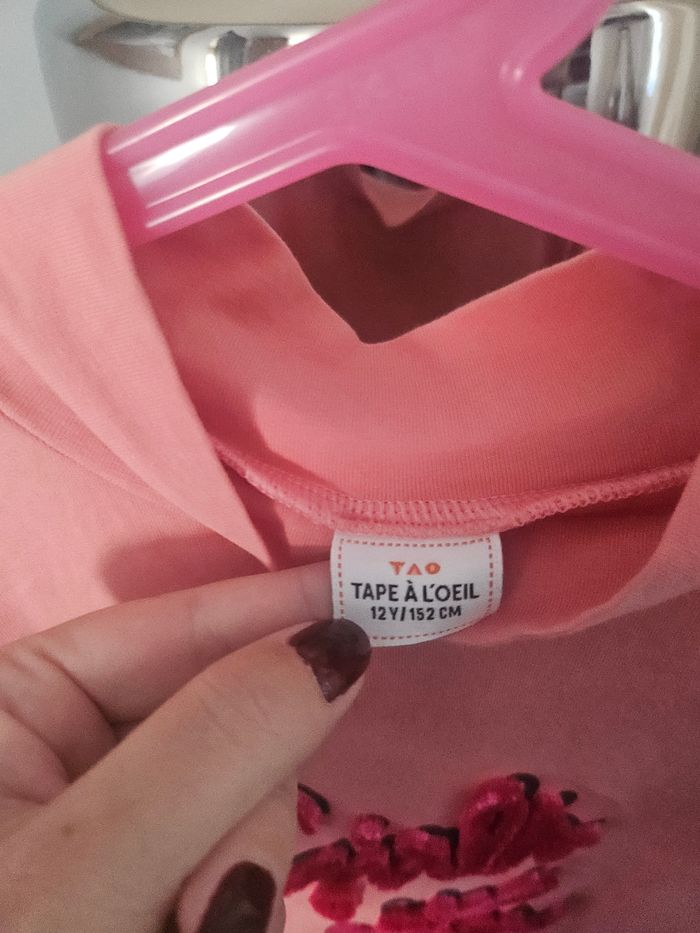 T-shirt manche longue 12ans Tape à l oeil - photo numéro 2