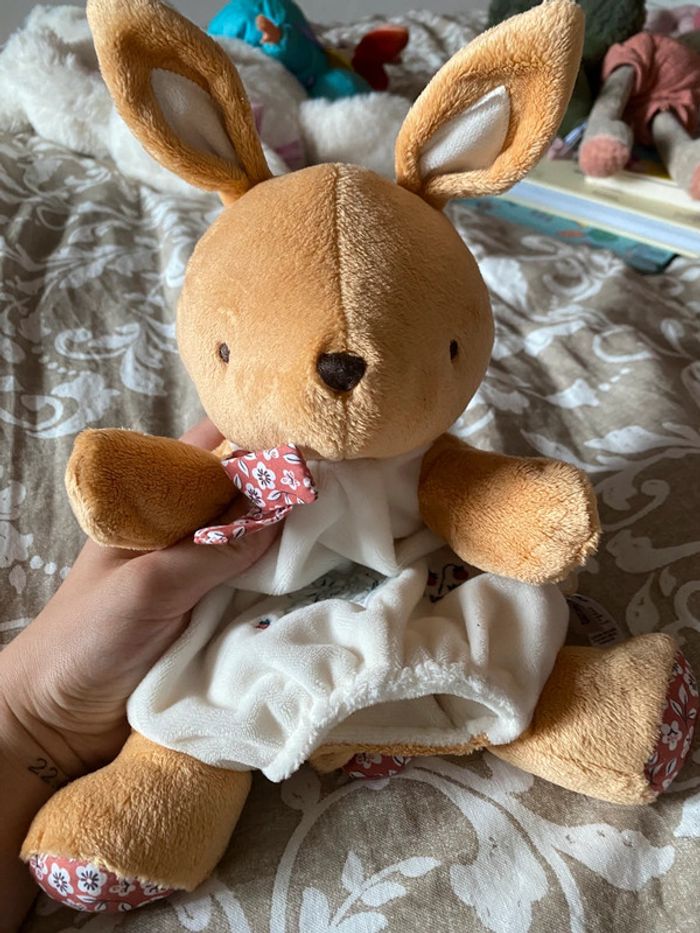 Peluche marionette lapin - Kaloo - photo numéro 4